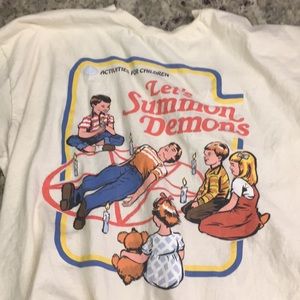 Let’s summon demons t-shirt. Size Large